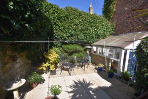 Rear courtyard- click for photo gallery
